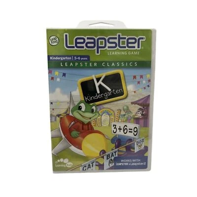 LeapFrog Leapster Kindergarten Game Cartridge Learning K Sealed - Image 1 of 4