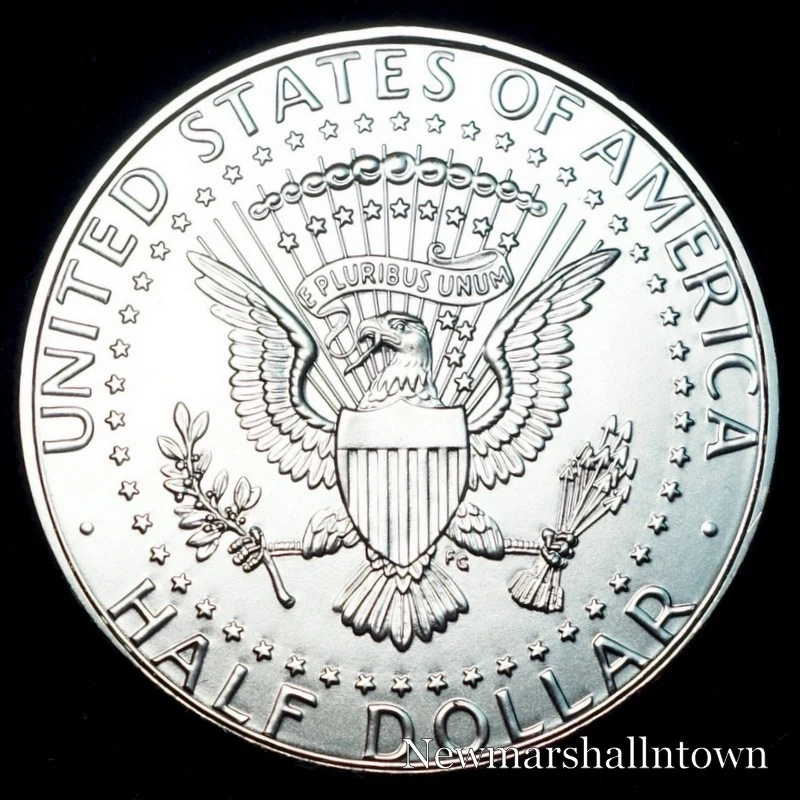 1987 D Kennedy Half Dollar ~ U.S. Coin from Bank Roll  - Image 1 of 1