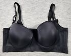 Wide Band Back Smoothing Bra Push Up Hide Back Fat Full Coverage Womens Size 44E