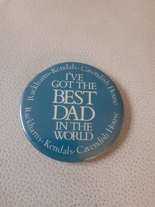 Best Dad Vintage Badge - Picture 1 of 3