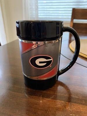 Georgia Bulldogs Coffee Mug Cup Great American Products 12oz College Champs! - Image 1 of 4