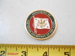 RARE UNITED STATES THE UNDER SECRETARY OF THE ARMY MILITARY CHALLENGE COIN - Picture 1 of 3