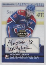 2012-13 ITG Heroes and Prospects Draft Prospect /13 Morgan Klimchuk #DPA-MK Auto