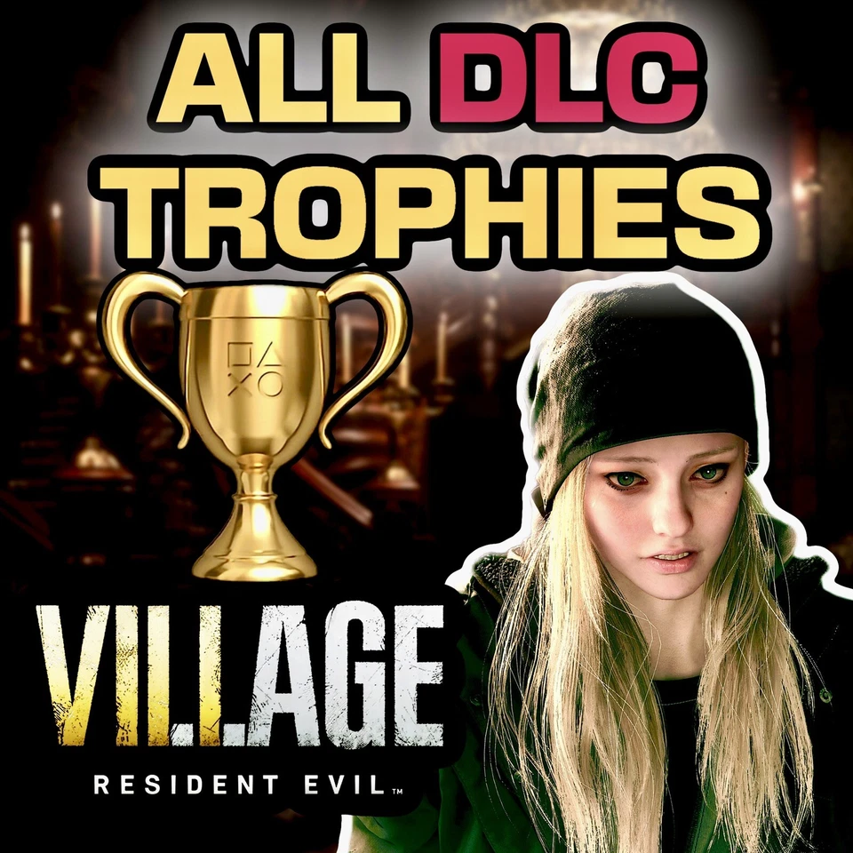 Resident Evil Village DLC Trophy Service - Shadows of Rose + Mercenaries - Image 1 of 1