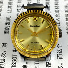 24mm Shanghai Manual Mechanical Lady Watch Golden Nail Golden Dial Round Case