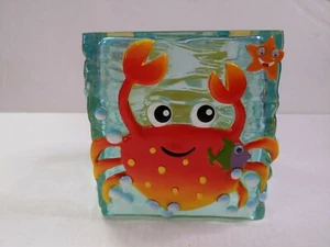 Target Sea Life Clear Acrylic Tissue Box Cover 3D Crab Starfish   - Picture 1 of 7