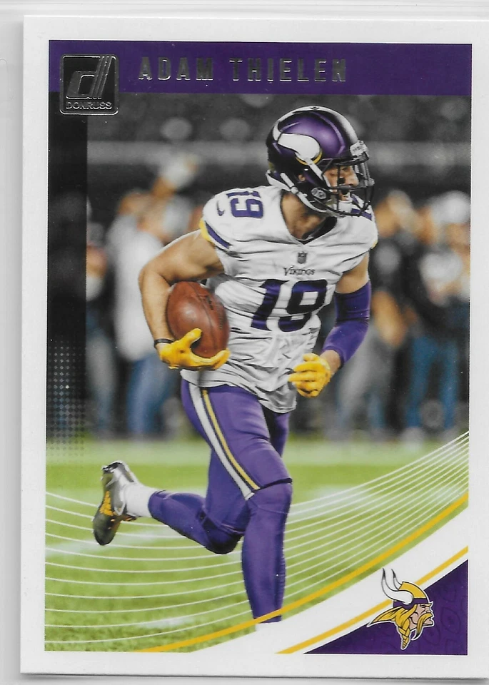 2018 Donruss #174 Adam Thielen Minnesota Vikings State - Image 1 of 1