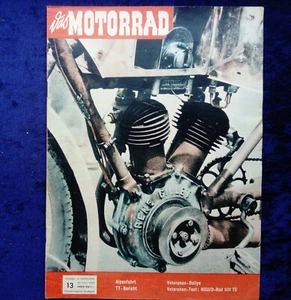 Das Motorrad 13/1957  Test: NSU D-Rad 501 TS, TT-Bericht, Alpenfahrt - Bild 1 von 3
