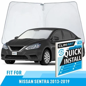 Front Auto Windshield Cover Car Windshield Sun Shade for 2013-2019 Nissan Sentra - Picture 1 of 8