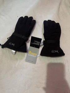 MCTi Outdoor Gloves Breathable Wind took Waterproof Black Sz Medium - Picture 1 of 11