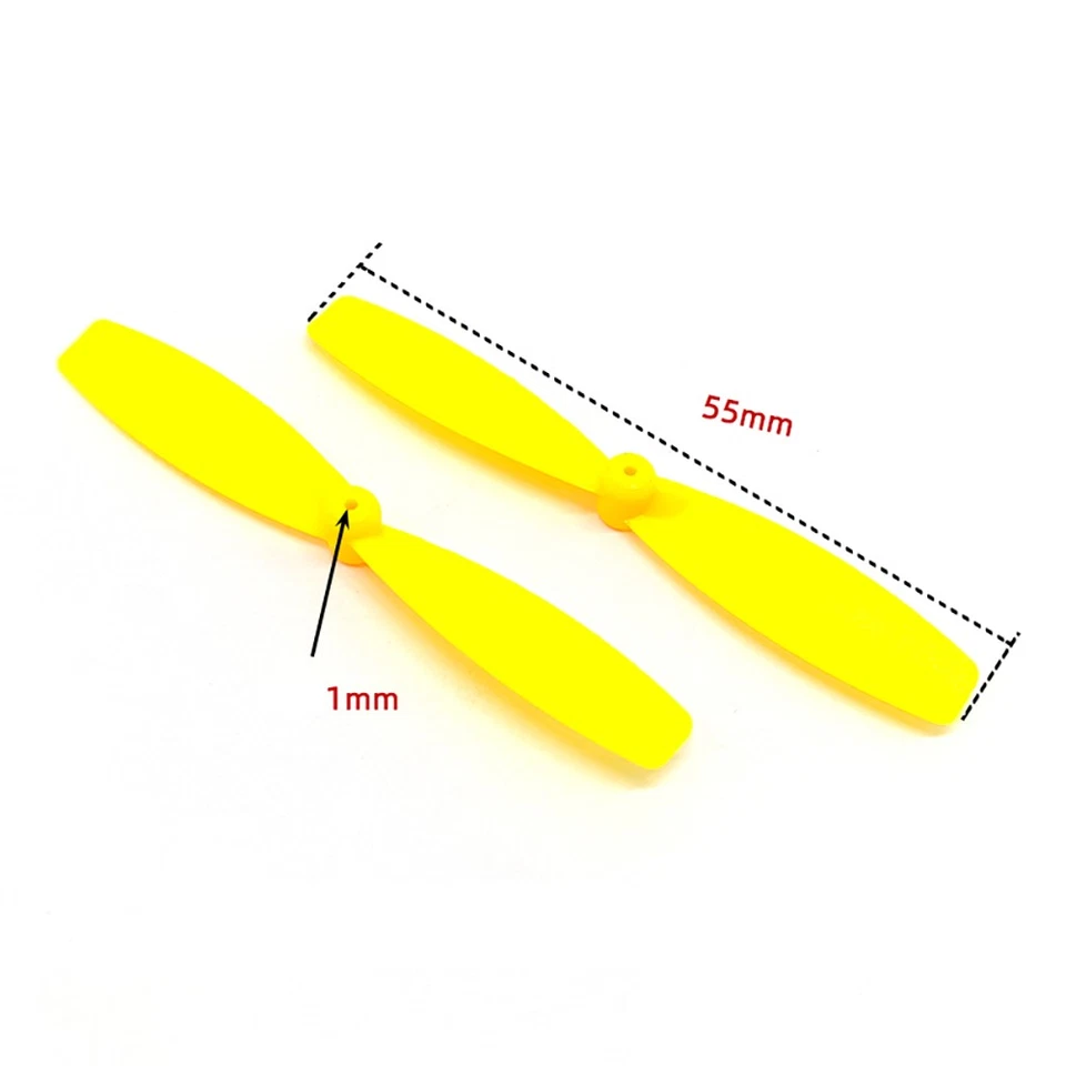 Hélices Tornillo de Aire de Plástico para Mini Drone Motor RC Modelo Avión Drone Hágalo Usted Mismo Foto 1 de 4