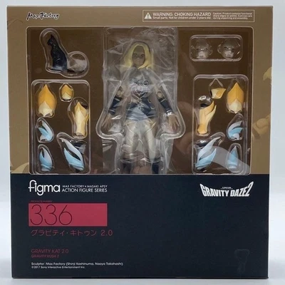 Figura de acción de anime Max Factory Figma Gravity Kitten 2.0 336 Gravity Daze2 Foto 1 de 4