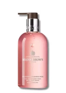 Molton Brown Hand Wash Rhubarb & Rose 300ml | Elegant Fragrance - Picture 1 of 2