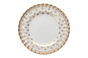 Spode - Fleur de Lys - Gold - Y8063 - Dinner Plate - 113218Y - Picture 1 of 2