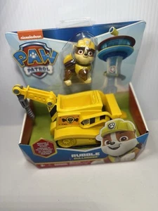 Paw Patrol Fahrzeug Auto Actionfigur RubbleToys für Kinder gelb - Bild 1 von 9