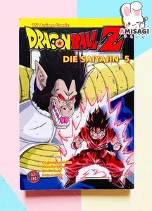 Dragon ball Z Band 5 - Die Saiyan Manga Book To TV Anime Comic Condition Well - Picture 1 of 3