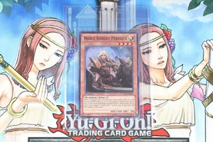 Yugioh Noble Knight Peredur LVAL-EN085 1st Edition Super Rare - Picture 1 of 2