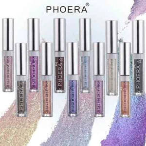 PHOERA Eyeshadow Glitter Magnificent Metals Glow Liquid metallic Eye Shadow HOT. - Picture 1 of 17