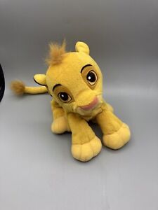Disney THE LION KING Soft Purring Simba 9" Plush Rattle Toy 2002 - Hasbro WORKS