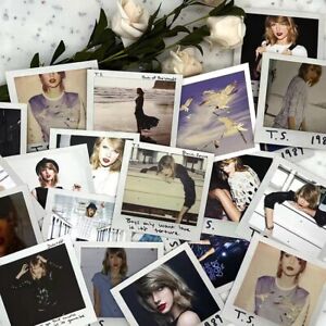 26 Bilder/Set Taylor Swift 1989 Polaroid Postkarte Konvolut limitiert Foto