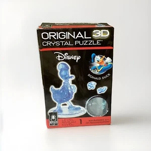 BePuzzled 3D Crystal Puzzle Disney Donald Duck Blue 39 Pieces New in Box - Picture 1 of 6
