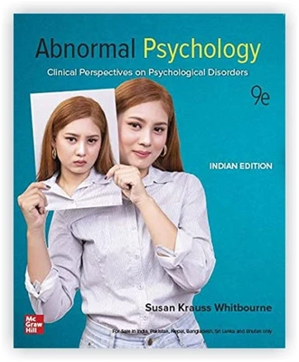 Abnormal Psychology by SUSAN KRAUSS WHITBOURNE 9th INTL ED - 9789354600159 - Image 1 of 4