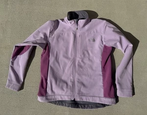 THE NORTH FACE Apex Bionic Softshell Jacket Pink Womens XL Pockets Long Sleeves - Picture 1 of 5