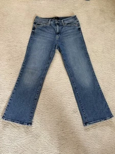 Gap Girls Jeans Youth Kick Fit Mid Rise Denim Blue Size 8/29r - Picture 1 of 12