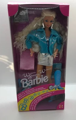Muñeca Barbie Mattel Western Stamping 1993 Mattel #10293 Foto 1 de 2