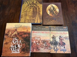 Lot of 5 Books: Old American west, Indians, Native Americans, Gunfighters, War - Picture 1 of 21