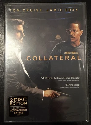 Collateral (DVD, 2004, 2-Disc Set) NEW, SEALED, Tom Cruise, Michael Mann  Foto 1 de 2