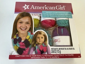 Brand New! American Girl Doll Crafts Infinity Scarf Knitting Kit 2015 Sealed - Picture 1 of 6