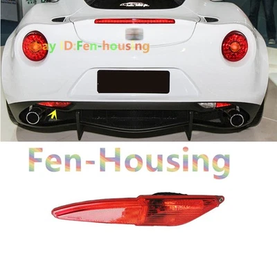 Parachoques trasero izquierdo luz antiniebla reflectores lámpara para Alfa Romeo 4C 2015-2020 Foto 1 de 4