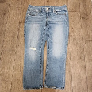 American Eagle Artist Jeans Womens Size 12 Regular - Picture 1 of 9