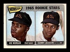 1965 Topps Joe Morgan Jackson #16 Houston Astros Rookie RC VG Crease ST Stained
