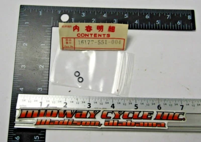 NUEVO NOS HONDA SL350 CARBURADOR JUNTA TÓRICA JUEGO DE 2 16177-551-004 SL 350 lm Foto 1 de 4