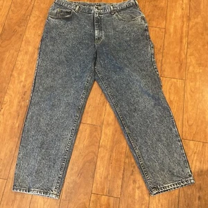 Vintage 90’s Lee Riders dark wash jeans USA made 40x30. - Picture 1 of 7