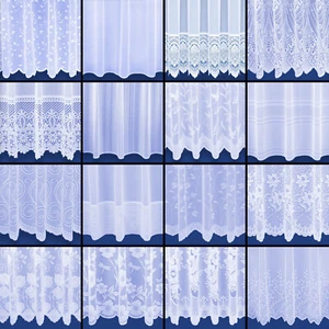 Choice of 18 Quality Net Curtains Free Postage Sold By The Metre - Picture 1 of 52