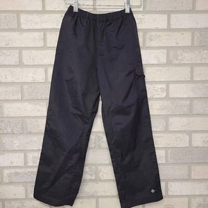 Columbia Journey Creek Pants Solid Black Size Small 8 - Picture 1 of 4
