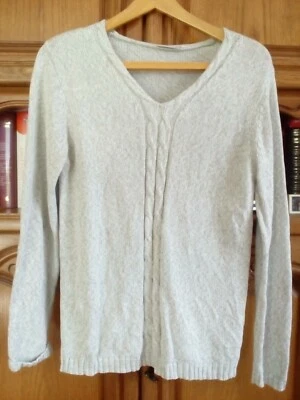 Pullover,Strick "Canda",Gr.M,Acrylic,Baumwolle,beige - Bild 1 von 4