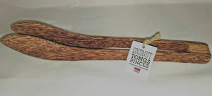Tancas de coco Now Designs marrón madera de coco lavado a mano solo - Imagen 1 de 3