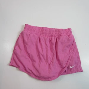 nike girl's skort skirt Big Kids girls Breezy Mid-Rise pink medium - Picture 1 of 7