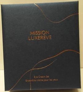 Juego de crema para ojos Mission Luxereve 0,52 oz con masajeadores oculares de cuarzo rosa - Imagen 1 de 5