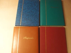 Briefmarken aus Deutschland/'Europa/Übersee - in 4 Einsteckbüchern (je 32 Blatt) - Bild 1 von 22