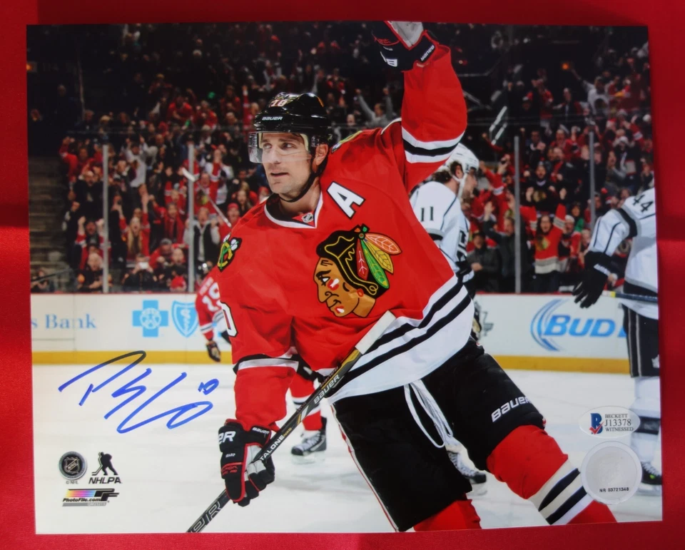 Patrick Sharp Autographed Signed 8x10 Photo - Beckett COA - Image 1 of 3