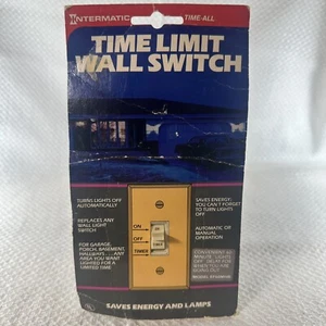 Intermatic Time On Off 60 Minute Time Limit Switch Single Pole NOS Vintage 1985 - Picture 1 of 6