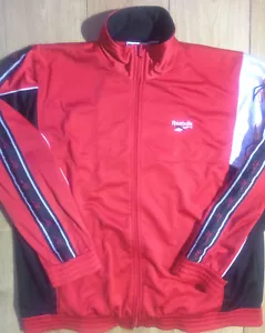 Reebok 90's Vintage Mens Tracksuit Top Jacket - Picture 1 of 6
