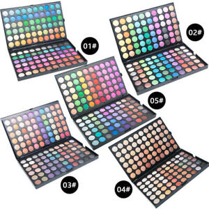 120 Colours Eyeshadow Eye Shadow Palette Makeup Shimmer Matte Gift Box Set Kit 