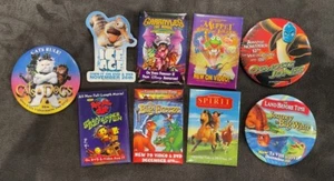 SET OF 9 DVD VHS PROMOTIONAL PINS ICE AGE LAND BEFORE TIME MUPPETS SPIRIT - Picture 1 of 1