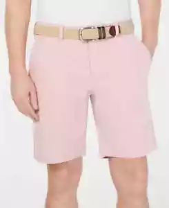 Club Room Men's Regular-Fit 9" 4-Way Stretch Shorts, Pink Sky, Sz-33 - Picture 1 of 2